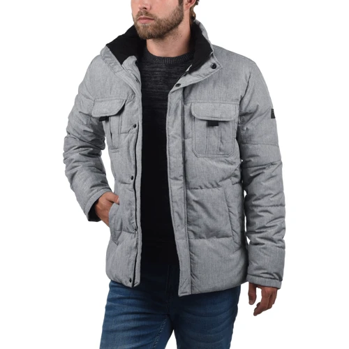 Куртка Jack & Jones 38299105 54 сіра зимова з капюшоном: Вид куртки