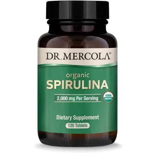 Dr. Mercola Organic Spirulina Спирулина 120 таблеток