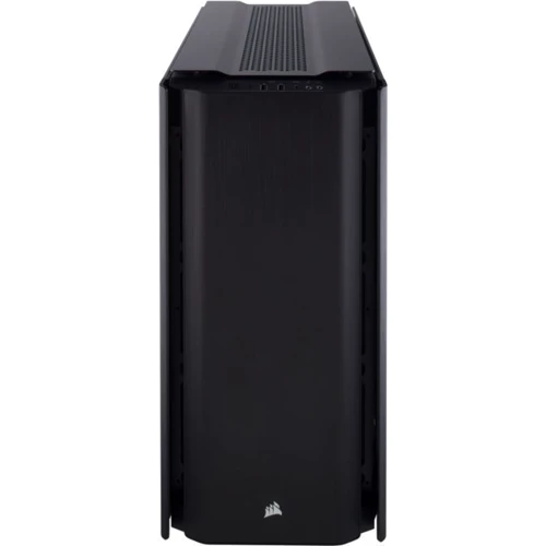Корпус Corsair Obsidian 500D Premium Black (CC-9011116-WW): Матеріал передній панелі алюміній