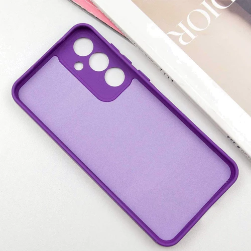 Чехол для телефонов TPU Case Getman Liquid Silk Full Camera Purple for Samsung S721 Galaxy S24 FE: Тип накладка на заднюю часть