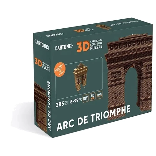 Картонный конструктор Cartonic 3D Puzzle ARC DE TRIOMPHE PARIS фото 3