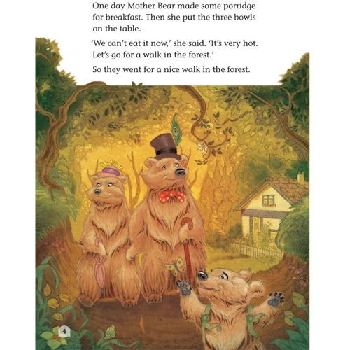 Classic Tales 3: Goldilocks and the Three Bears: Кількість сторінок 24
