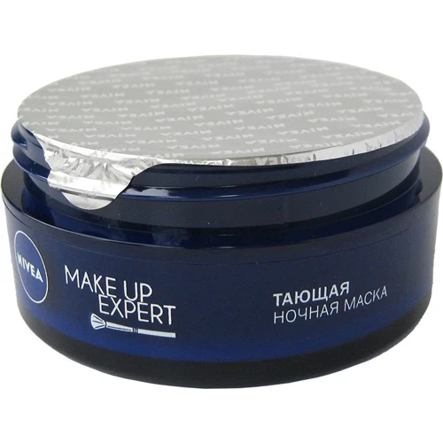 Nivea Make Up Expert Тающая ночная маска Восстановление после макияжа 50 ml фото 7
