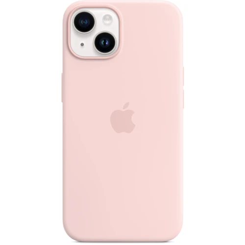 Чехол для iPhone Apple Silicone Case with MagSafe Chalk Pink (MPRX3) for iPhone 14 UA: Тип чехла накладка на заднюю часть