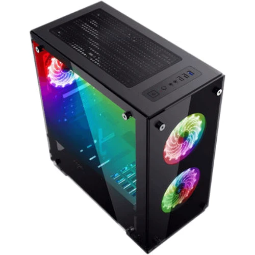 Корпус GameMax H605-TA: Форм-фактор материнської плати MicroATX/Mini-ITX