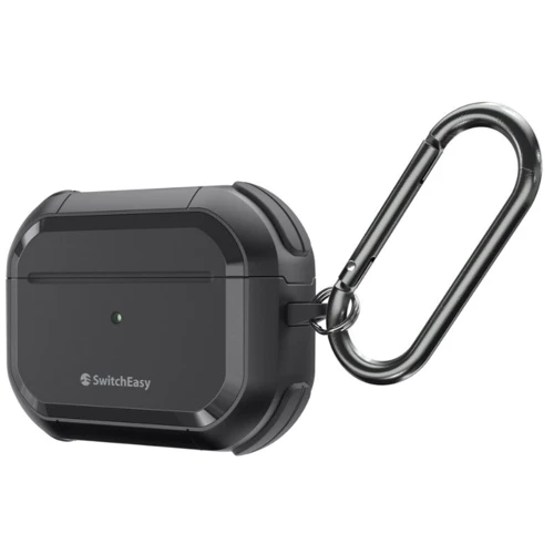 Чехол для наушников SwitchEasy Defender Rugged Utility Protective Black (SAPAP2092BK22) for Apple AirPods Pro 2 фото 1