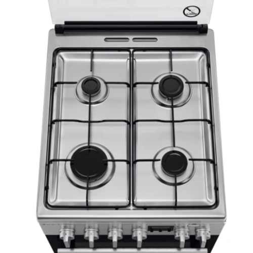 Плита комбинированная Electrolux LKK560200X: Управление механическое, электронное
