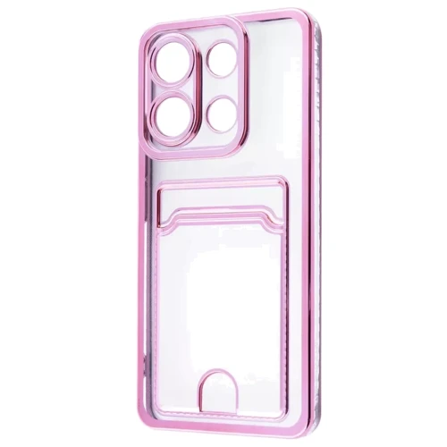 Чохол для телефона WAVE Metal Pocket Case Pink для Xiaomi Redmi Note 13 Pro 4G / Poco M6 Pro 4G
