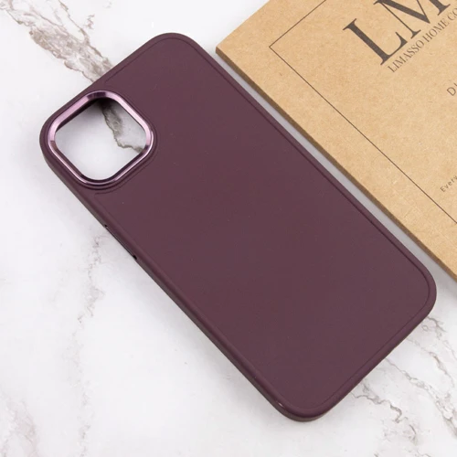 Чехол для iPhone TPU Case Bonbon Metal Style Plum for iPhone 12 Pro Max: Тип чехла накладка на заднюю часть