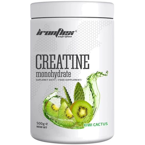 Креатин IronFlex Nutrition Creatine Monohydrate 500 g /200 servings/ Kiwi Cactus