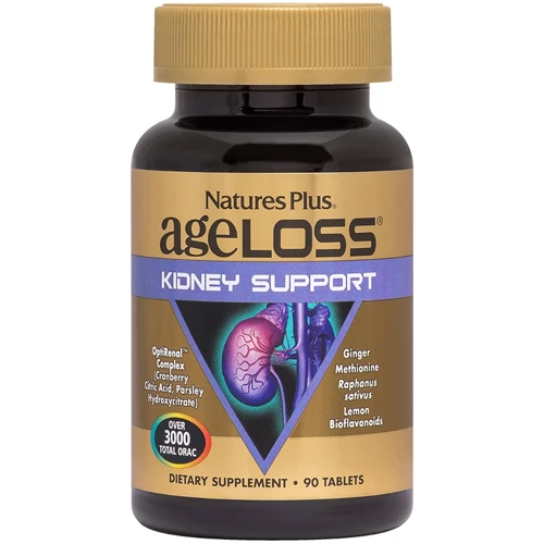 

Nature's Plus Age Loss, Kidney Support 90 Tablets (NTP8008)