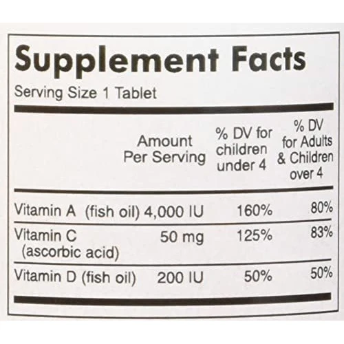 Mason Natural Cod Liver Oil With Vitamin A C & D Рыбий жир из печени трески с витаминами 100 жевательных таблеток: Тип Печень трески