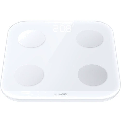 Весы напольные Huawei Scale 3 (Frosty White): Материал Стекло
