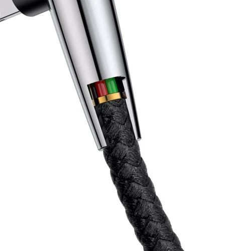 Кабель Baseus USB Cable to Lightning Sharp-Bird 1m Black (CALMVP-D01): Длина 1 м