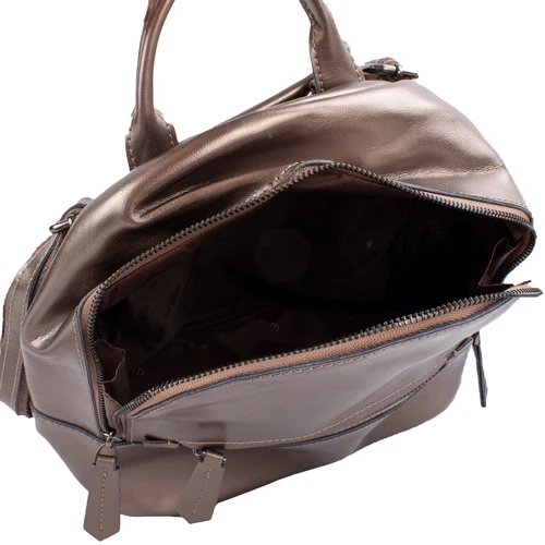 Жіночий рюкзак Valiria Fashion бронзовий (ODA8105-25): Тип ручки Плечовий ремінь, Коротка ручка