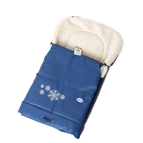Конверт к санкам Twins Снежинка 9012-SS-09 dark blue: Производитель Twins