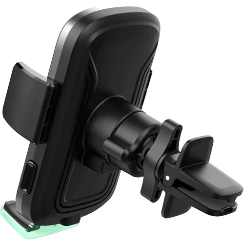 Тримач 2Е Car Holder Wireless Charger 15W 4.7-6.7" Black (2E-WCQ01-10) фото 14