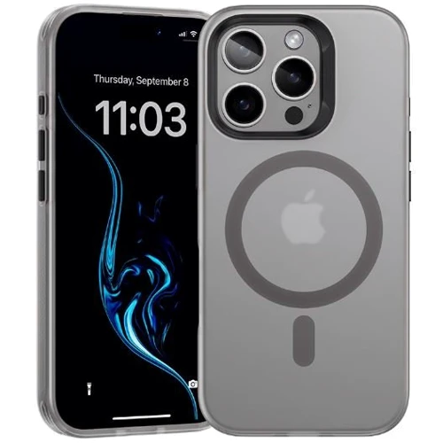 Чехол для iPhone Benks MagClap Lucid Armor Protective Natural Titanium for iPhone 16 Pro 