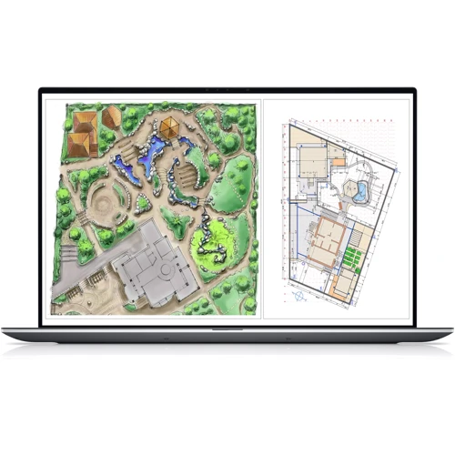 Ноутбук Dell Precision 5770 (N201P5770EMEA_VP): Экран 17.3" WVA (3840x2400) Touch