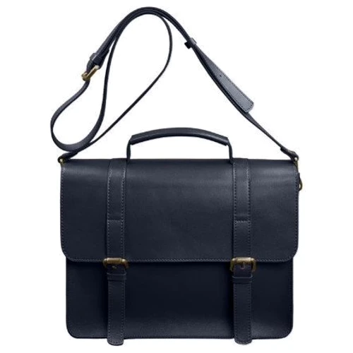 Сумка-сэтчел BlankNote Porte синяя (BN-BAG-58-navy-blue)