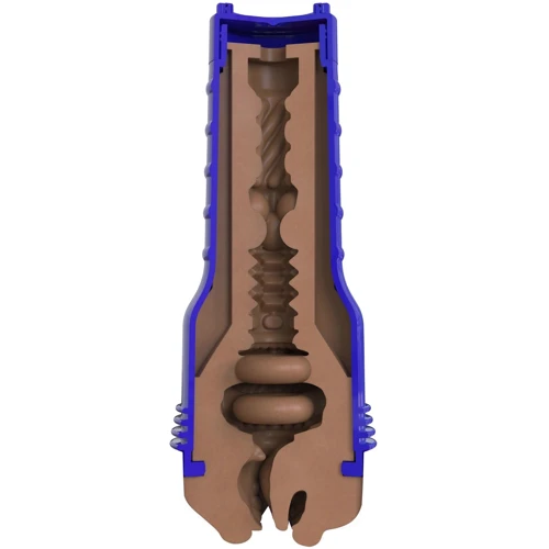 Мастурбатор-ротик Fleshlight Boost Blow Medium Dark Flesh (плавающие кольца Turbo Tech)