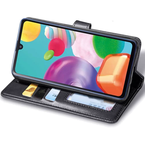 Чехол для телефонов Mobile Case Getman Gallant Black for Xiaomi Redmi 9: Материал искусcтвенная кожа
