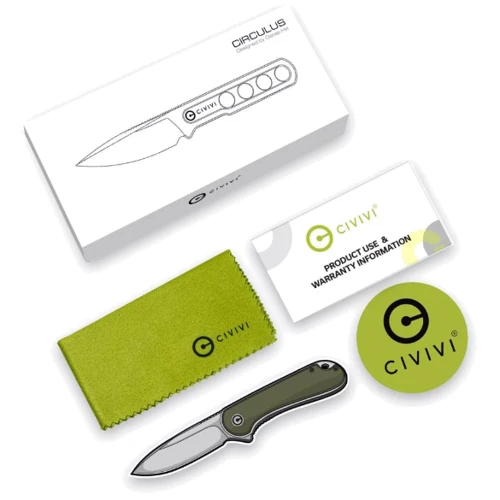 Нож Civivi Circulus C22012-2: Цвет нержавеющая сталь