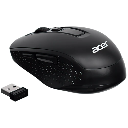 Мышь Acer OMR060 WL Black (ZL.MCEEE.00C): Эргономика для правой руки