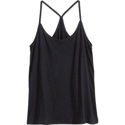 Майка H&M 2007276 M черная: Состав Модал, Хлопок