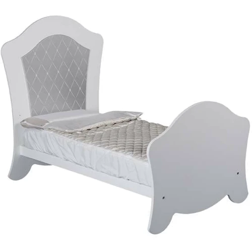 Ліжечко дитяче Micuna Alexa BIG Relax White-Silver 140x70см біло-срібляста (BIG ALEXA RELAX): Тип класична