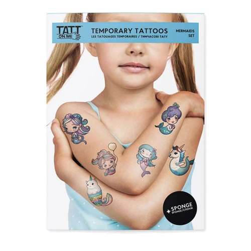 Временные тату TATTon.me Mermaids set (TSMermaids)