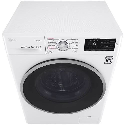Стиральная машина LG F2J6HSW1W: Класс стирки A