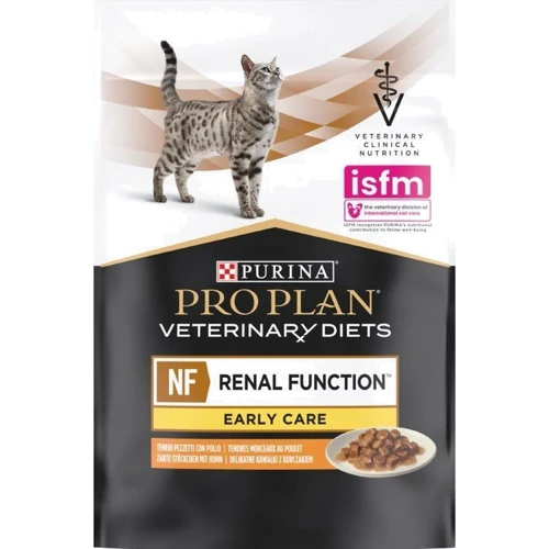 Влажный корм для котов Pro Plan Veterinary Diets NF Early Care Патологии почек с курицей в подливе 10х85г (12499311/7613287873934): Класс Супер премиум