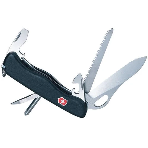 Мультитул Victorinox Trailmaster 111мм/12предметов/черный нейлон (0.8463.MW3): Количество инструментов 12