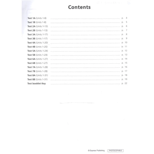 It's Grammar Time 1: Test Booklet: Производитель Express Publishing