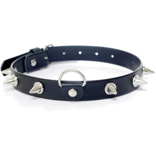 Нашийник із шипами Fetish Boss Series - Collar with studs (BS3300096): Виробник Fetish Boss Series