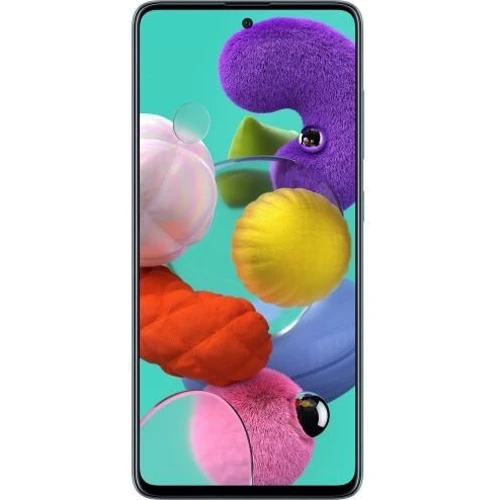 Смартфон Samsung Galaxy A51 6/128GB Blue Approved Витринный образец: Причина уценки Как новый (витринный образец): смартфон выглядит и функционирует как новый. Смартфон полностью проте