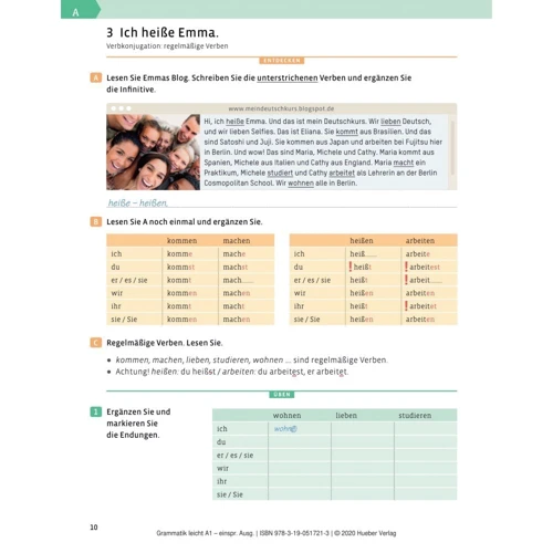 Deutsch Grammatik leicht A1: Производитель Hueber