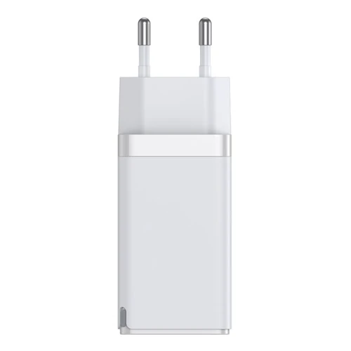 Зарядний пристрій Baseus Wall Charger GaN2 2xUSB-C+USB 65W White (CCGAN-B02) фото 6