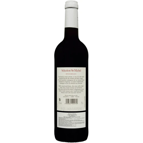 Вино Selection St-Michel Rouge Moelleux червоне напівсолодке 0.75 л (FSH_3249381025753): Країна виробник Франция