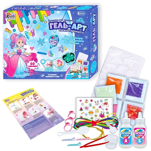 Набір Гель Арт 4FUN Game Club Снігова принцеса (65994): Виробник 4FUN Game Club