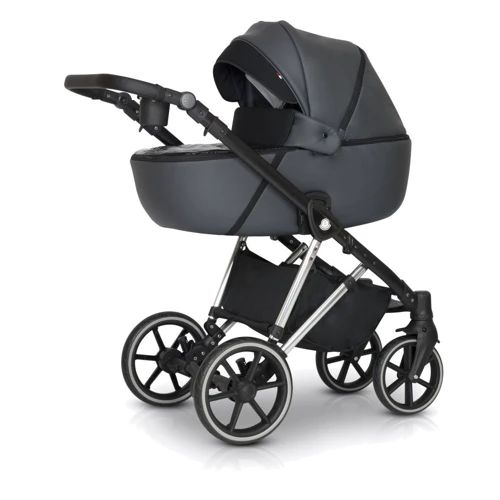 Универсальная коляска 2 в 1 Verdi Makan Elektro, grey, серый (9023-VME-09): Количество блоков 2