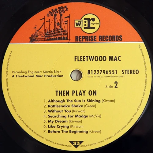 LP I-DI Mac Fleetwood: Then Play On (LP0088) фото 4