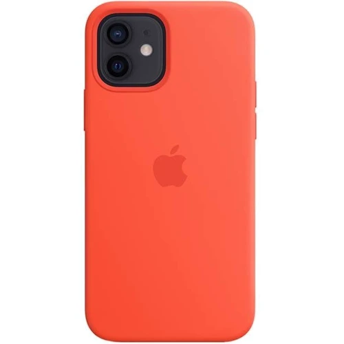 Чохол для iPhone TPU Silicone Case Electric Orange for iPhone 12 / iPhone 12 Pro: Тип аксесуара чехол