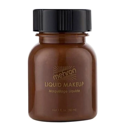 Mehron Makeup, Sable Brown Рідкий грим Liquid (Коричневий) 30 ml