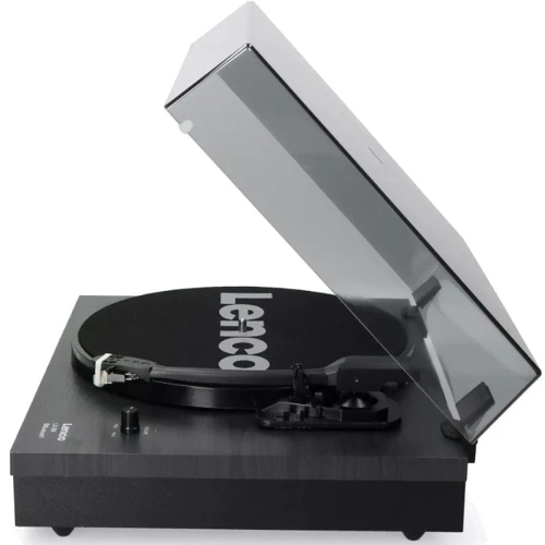 Виниловый проигрыватель Lenco LS-300BK Black: Особенности Встроенный фонокорректор, С Bluetooth, Антискейтинг, Крышка в комплекте