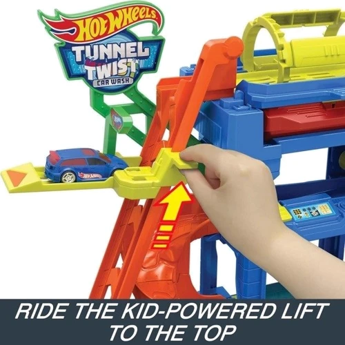 Ігровий набір Hot Wheels City Автомийка: Шалені віражі (HTN80): Колір разноцветный