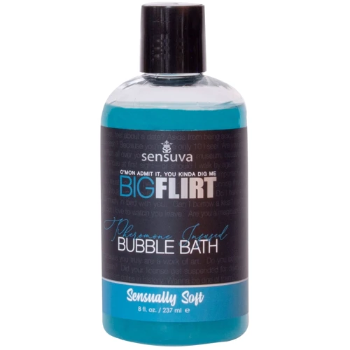 Піна для ванни Sensuva - Big Flirt Pheromone Bubble Bath - Sensually Soft (237 мл): Тип піна