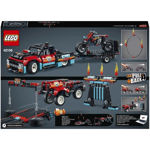 LEGO Technic Шоу трюков на грузовиках и мотоциклах (42106): Серия TECHNIC