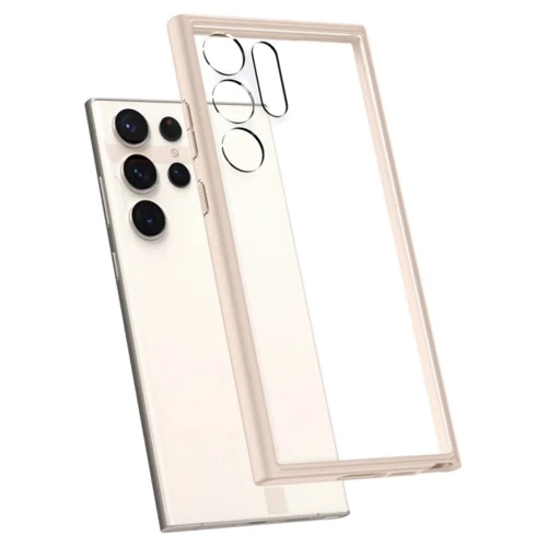 Аксессуар для смартфона Spigen Ultra Hybrid Sand Beige (ACS06078) for Samsung S918 Galaxy S23 Ultra: Тип накладка на заднюю часть